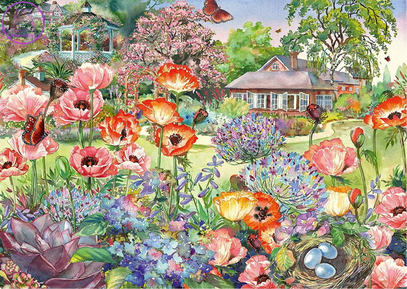 SCHMIDT Puzzle Kvetoucí zahrada 1000 dílků SCHMIDT Puzzle Kvetoucí zahrada 1000 dílků