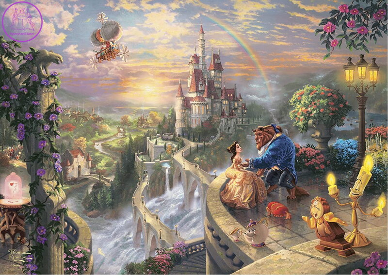 SCHMIDT Puzzle v plechové krabičce Kráska a zvíře 500 dílků SCHMIDT Puzzle v plechové krabičce Kráska a zvíře 500 dílků