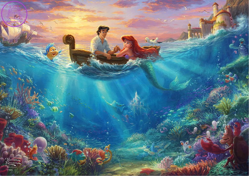 SCHMIDT Puzzle v plechové krabičce Ariel 500 dílků SCHMIDT Puzzle v plechové krabičce Ariel 500 dílků