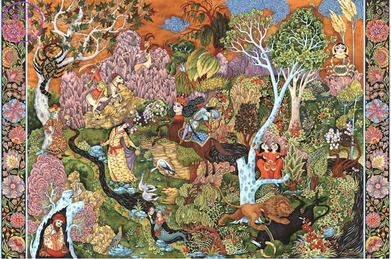 RAVENSBURGER Puzzle Zahrada slunečních znamení 3000 dílků RAVENSBURGER Puzzle Zahrada slunečních znamení 3000 dílků