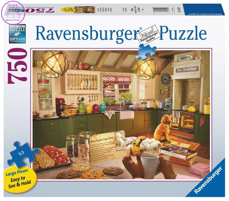 RAVENSBURGER Puzzle Útulná kuchyň XL 750 dílků RAVENSBURGER Puzzle Útulná kuchyň XL 750 dílků