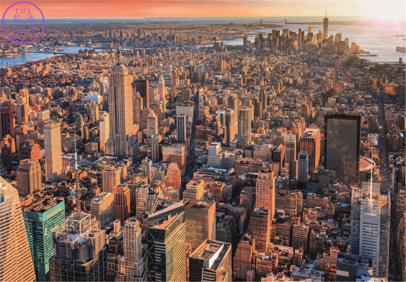 CLEMENTONI Puzzle New York City 1000 dílků CLEMENTONI Puzzle New York City 1000 dílků