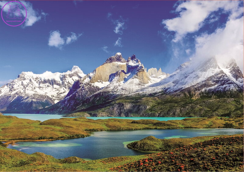 EDUCA Puzzle Torres del Paine, Patagonie 1000 dílků