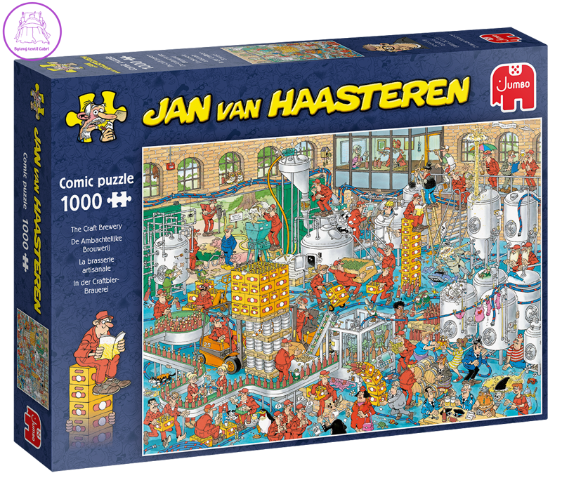 JUMBO Puzzle JvH Řemeslný pivovar 1000 dílků JUMBO Puzzle JvH Řemeslný pivovar 1000 dílků