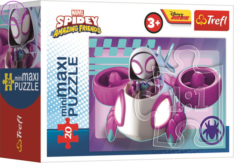 TREFL Puzzle Amazing Spidey: Ghost-Spider 20 dílků