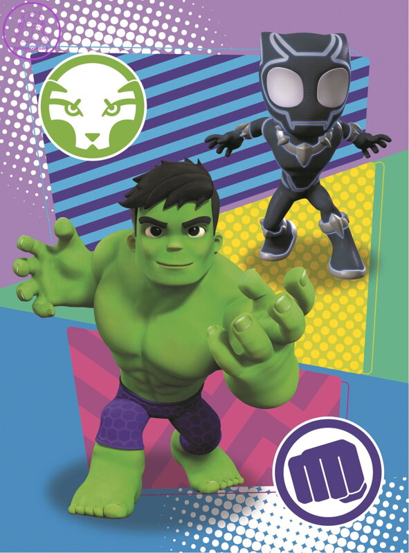 TREFL Puzzle Amazing Spidey: Hulk a Black Panther 20 dílků TREFL Puzzle Amazing Spidey: Hulk a Black Panther 20 dílků
