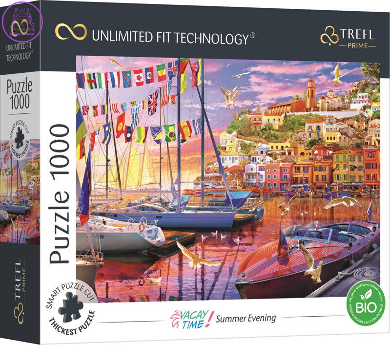 TREFL Puzzle UFT Vacay Time: Letní večer 1000 dílků