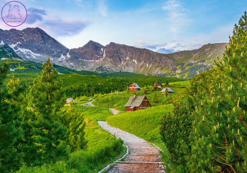 CASTORLAND Puzzle Stezka v Tatrách, Polsko 500 dílků CASTORLAND Puzzle Stezka v Tatrách, Polsko 500 dílků