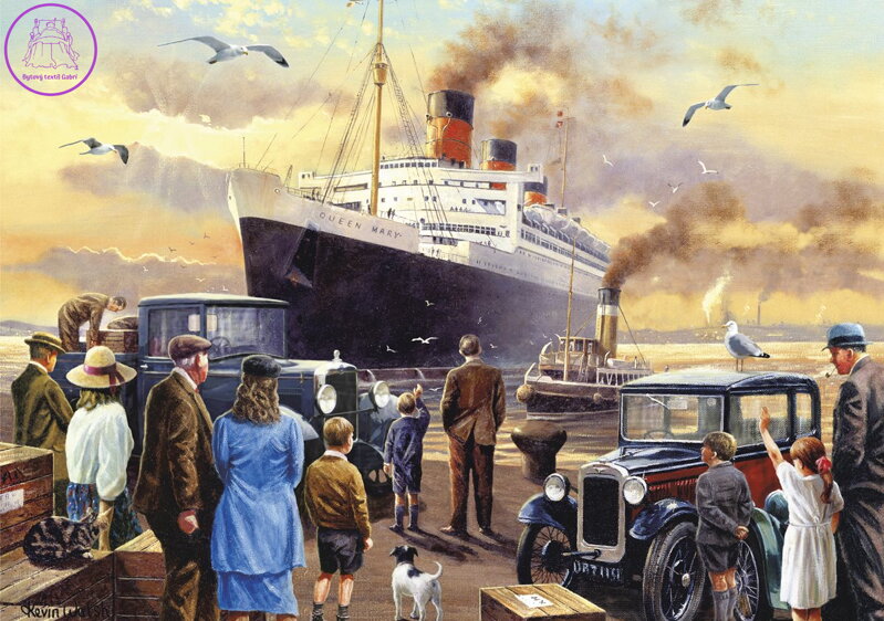 PIATNIK Puzzle RMS Queen Mary 1000 dílků PIATNIK Puzzle RMS Queen Mary 1000 dílků
