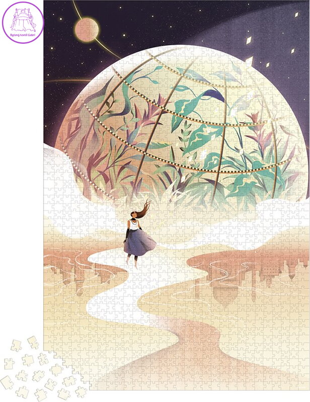 JANOD Puzzle Sen o Zemi 1500 dílků JANOD Puzzle Sen o Zemi 1500 dílků