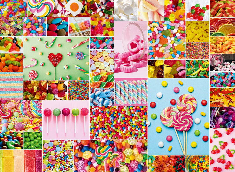 GRAFIKA Puzzle Sladkosti 3000 dílků GRAFIKA Puzzle Sladkosti 3000 dílků
