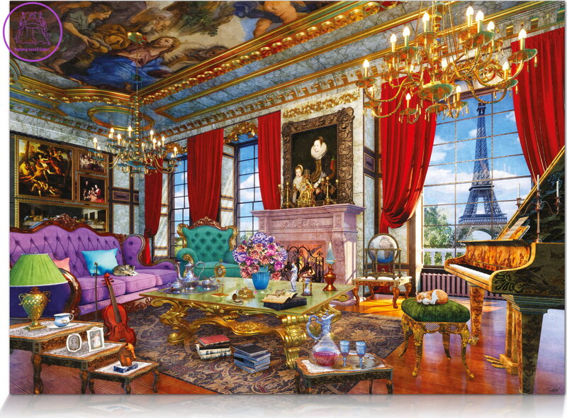 STAR Puzzle Pařížský palác 1500 dílků STAR Puzzle Pařížský palác 1500 dílků