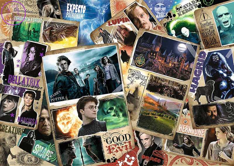 TREFL Puzzle Harry Potter: Postavy 2000 dílků TREFL Puzzle Harry Potter: Postavy 2000 dílků