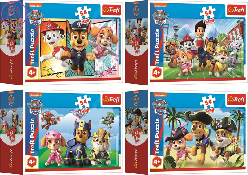 TREFL Displej Puzzle Tlapková patrola: Společná dobrodružství 54 dílků (40 ks) TREFL Displej Puzzle Tlapková patrola: Společná dobrodružství 54 dílků (40 ks)