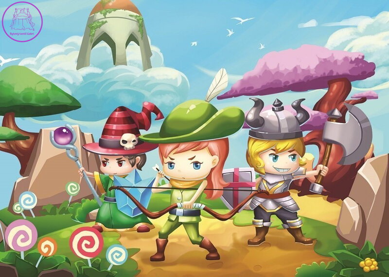 ART PUZZLE Puzzle Tři malí hrdinové 50 dílků ART PUZZLE Puzzle Tři malí hrdinové 50 dílků