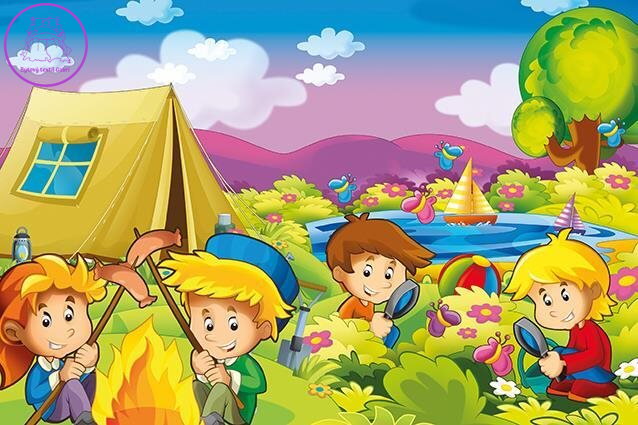 ART PUZZLE Dřevěné puzzle Zvědaví táborníci 25 dílků ART PUZZLE Dřevěné puzzle Zvědaví táborníci 25 dílků