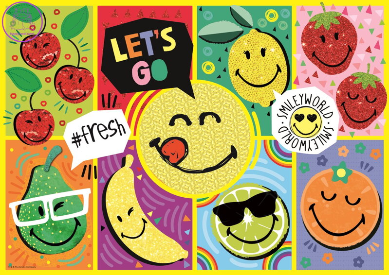 TREFL Puzzle Smiley: Šťastný Smiley 200 dílků TREFL Puzzle Smiley: Šťastný Smiley 200 dílků