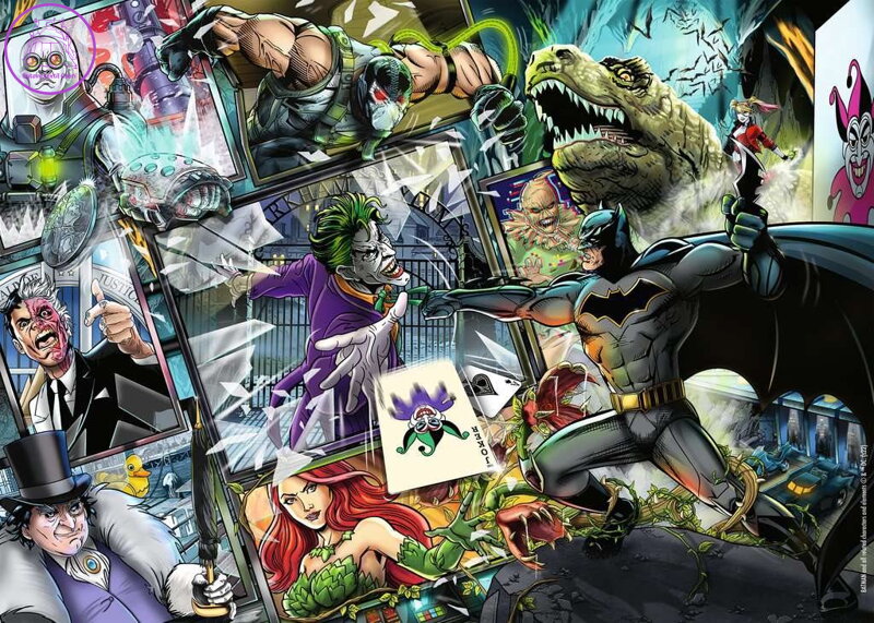 RAVENSBURGER Puzzle DC Comics: Batman 1000 dílků RAVENSBURGER Puzzle DC Comics: Batman 1000 dílků