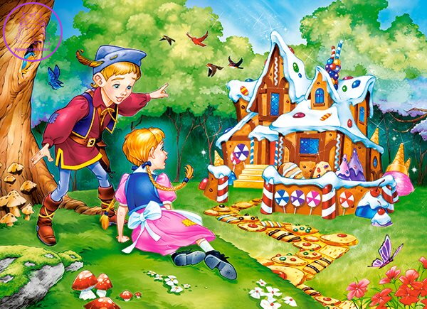 CASTORLAND Puzzle Jeníček a Mařenka 70 dílků CASTORLAND Puzzle Jeníček a Mařenka 70 dílků