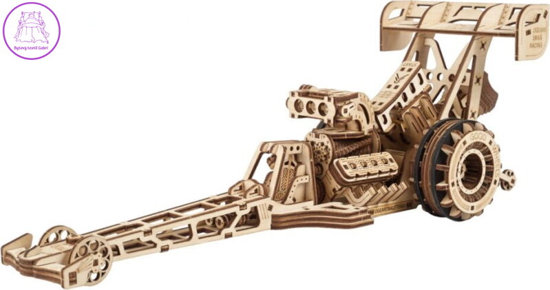 UGEARS 3D puzzle Top Fuel Dragster 321 dílků