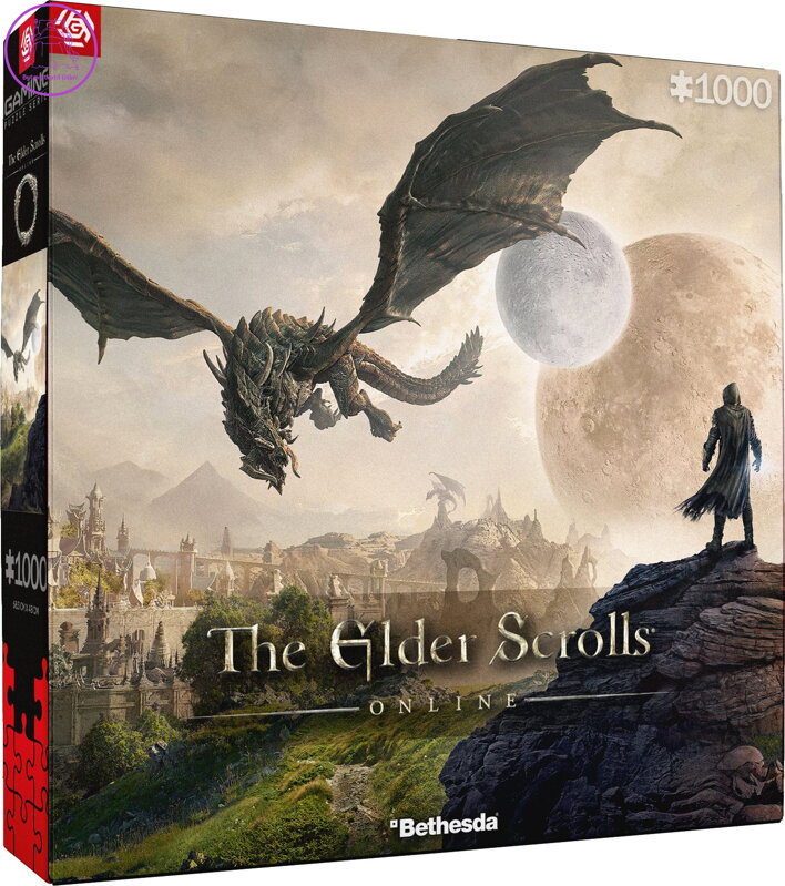 GOOD LOOT Puzzle Elder Scrolls Online - Elsweyr 1000 dílků GOOD LOOT Puzzle Elder Scrolls Online - Elsweyr 1000 dílků