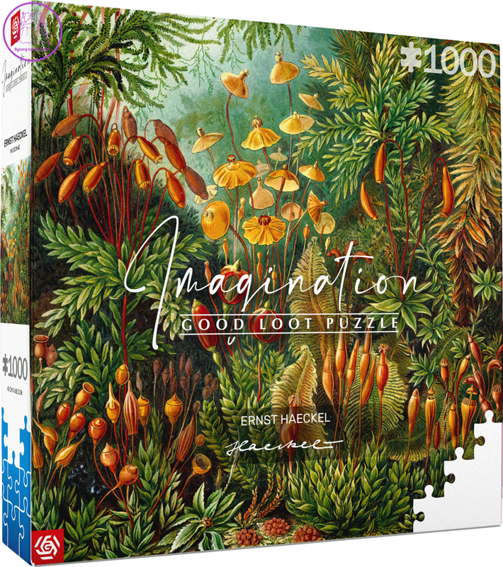 GOOD LOOT Puzzle Imagination: Ernst Haeckel - Muscinae 1000 dílků GOOD LOOT Puzzle Imagination: Ernst Haeckel - Muscinae 1000 dílků