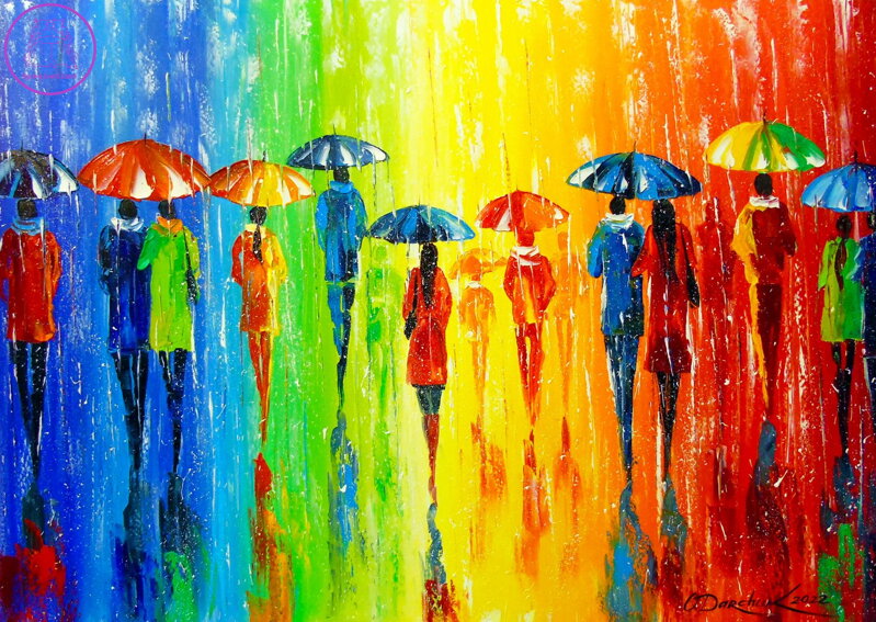 ENJOY Puzzle Když prší 1000 dílků ENJOY Puzzle Když prší 1000 dílků