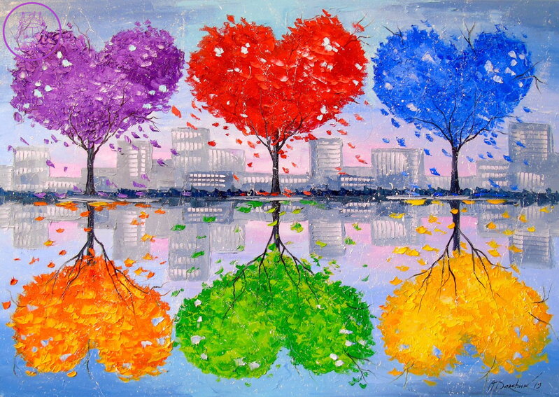 ENJOY Puzzle Vzájemná láska 1000 dílků ENJOY Puzzle Vzájemná láska 1000 dílků