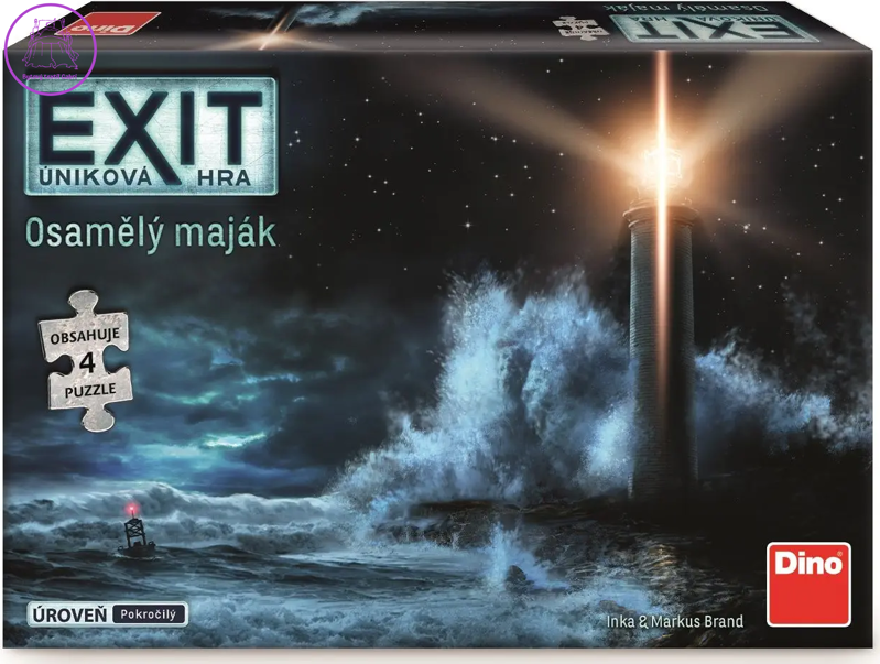 DINO Exit úniková hra s puzzle: Osamělý maják DINO Exit úniková hra s puzzle: Osamělý maják