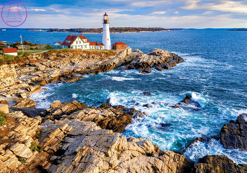 CASTORLAND Puzzle Východ slunce nad Cape Elizabeth, USA 500 dílků CASTORLAND Puzzle Východ slunce nad Cape Elizabeth, USA 500 dílků