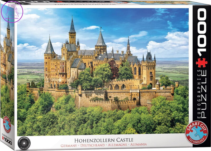 EUROGRAPHICS Puzzle Hrad Hohenzollern, Německo 1000 dílků