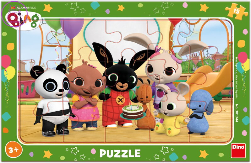 DINO Puzzle Bing ve školce 15 dílků DINO Puzzle Bing ve školce 15 dílků