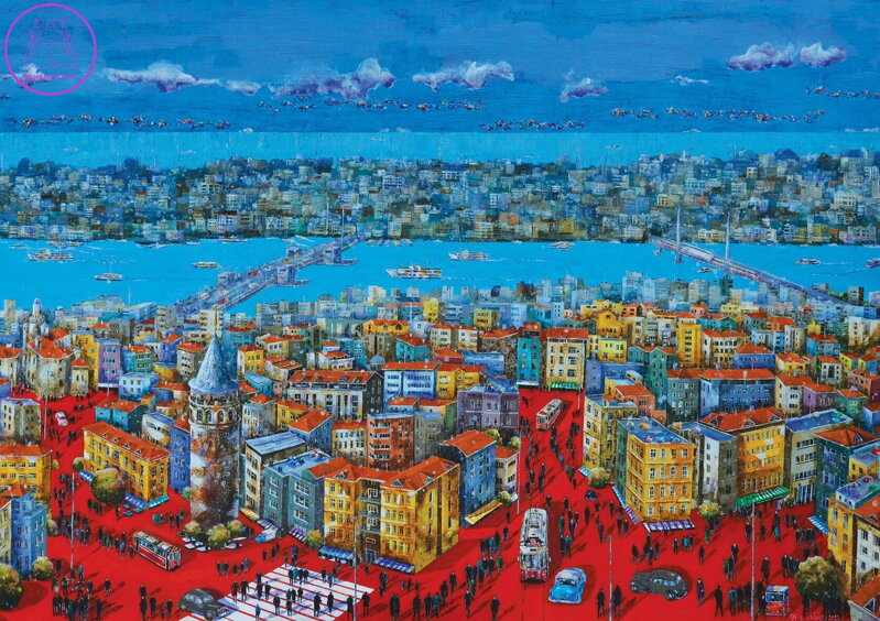 ART PUZZLE Puzzle Příběh Istanbulu 1000 dílků