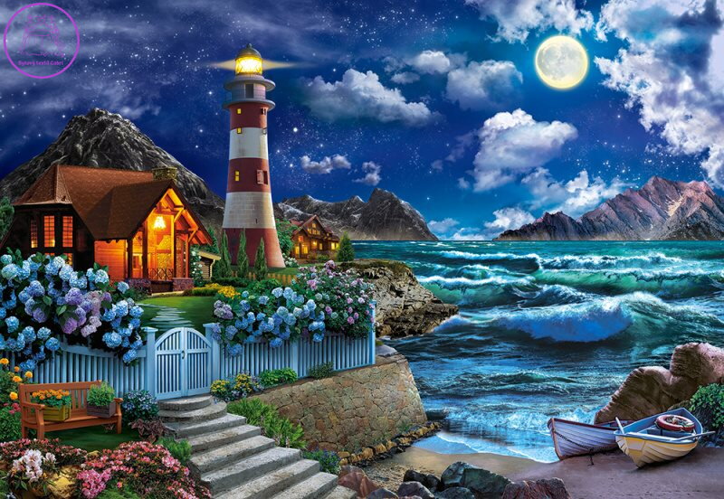 CASTORLAND Puzzle Noc námořníka 1000 dílků CASTORLAND Puzzle Noc námořníka 1000 dílků