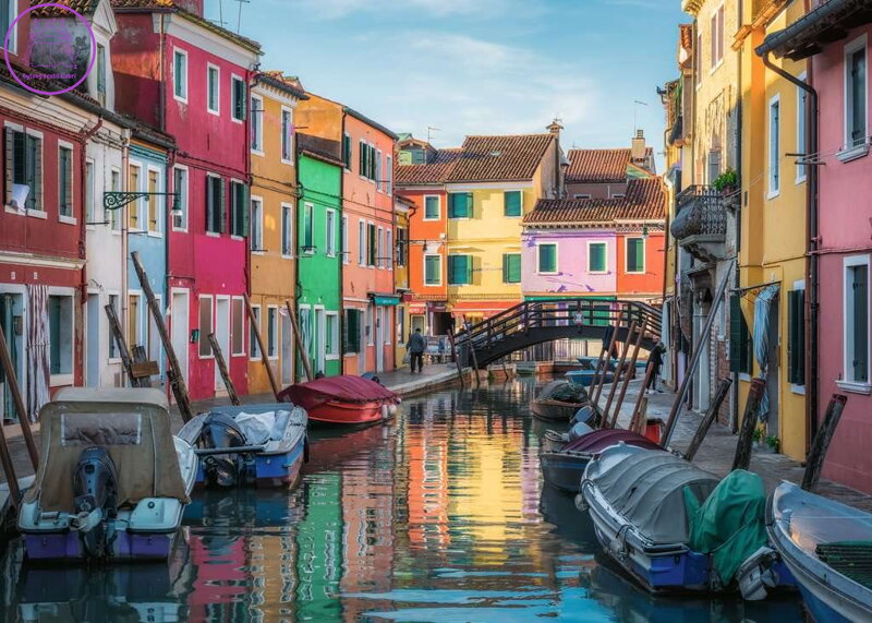 RAVENSBURGER Puzzle Burano, Itálie 1000 dílků RAVENSBURGER Puzzle Burano, Itálie 1000 dílků