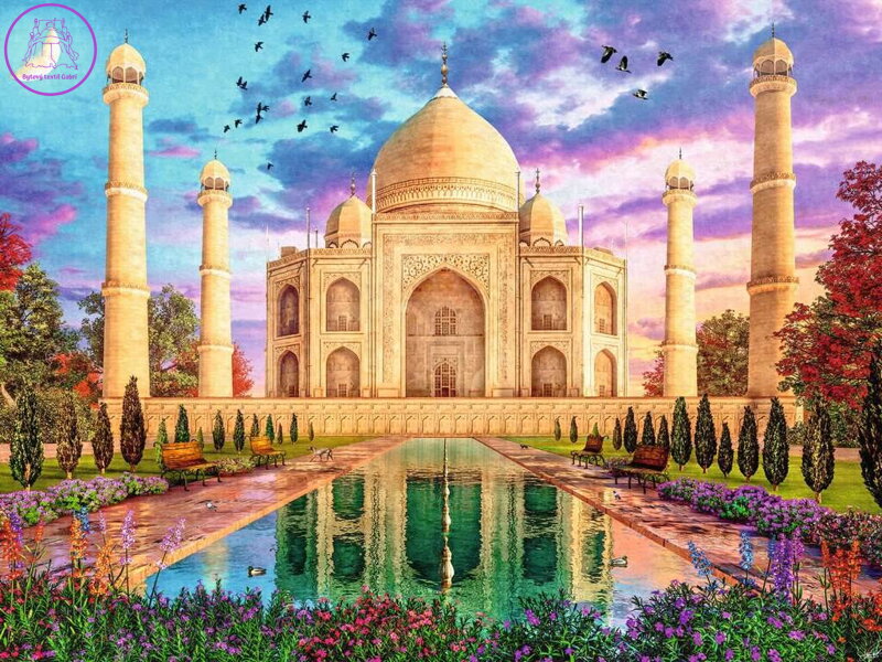 RAVENSBURGER Puzzle Tádž Mahal 1500 dílků