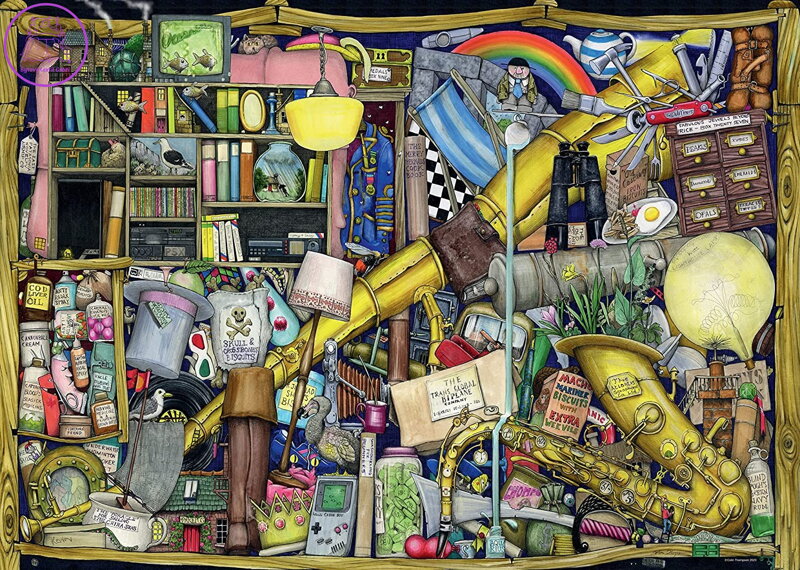 RAVENSBURGER Puzzle Dědova skříň 1000 dílků RAVENSBURGER Puzzle Dědova skříň 1000 dílků