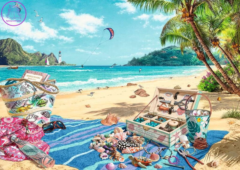 RAVENSBURGER Puzzle Sběratel mušlí 1000 dílků RAVENSBURGER Puzzle Sběratel mušlí 1000 dílků