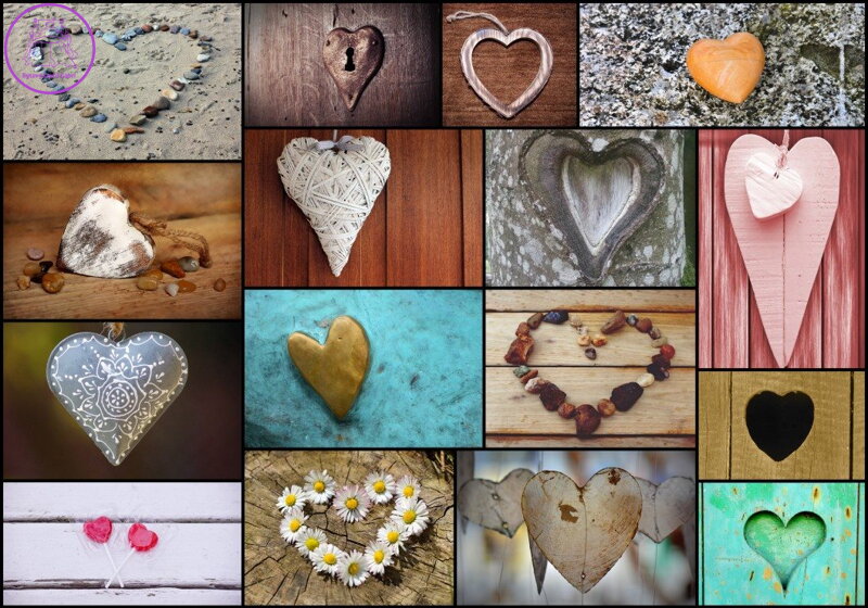 GRAFIKA Puzzle Koláž - Láska 1000 dílků GRAFIKA Puzzle Koláž - Láska 1000 dílků