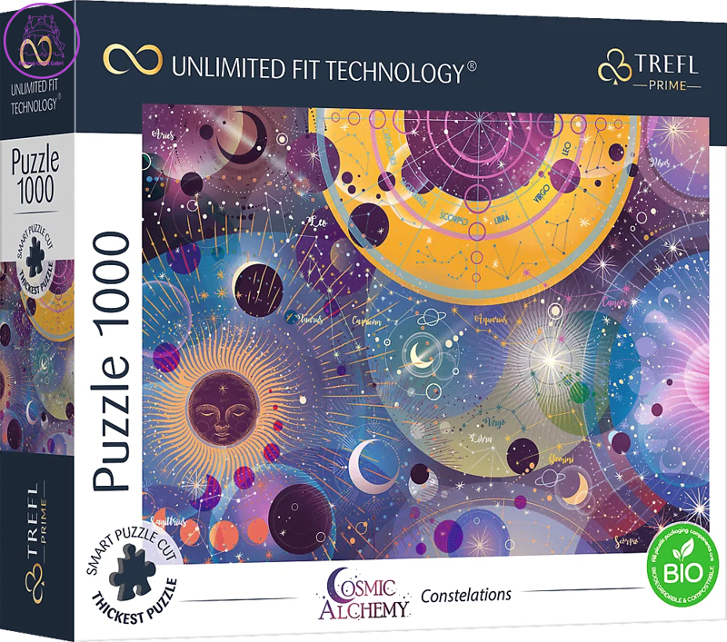 TREFL Puzzle UFT Vesmírná magie: Souhvězdí 1000 dílků