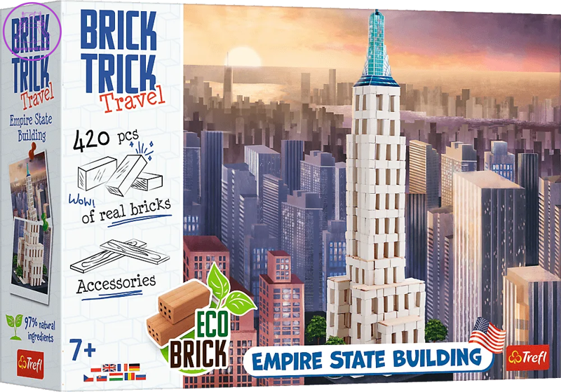 TREFL BRICK TRICK Travel: Empire State Building XL TREFL BRICK TRICK Travel: Empire State Building XL