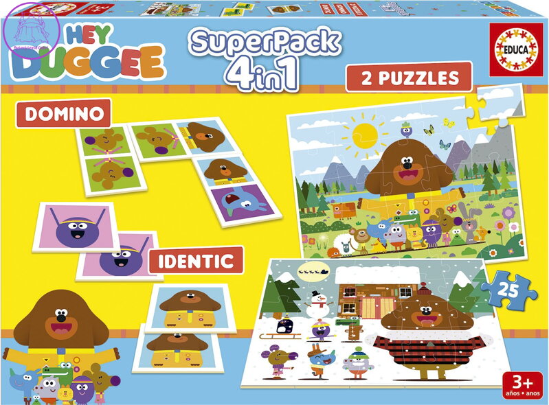 EDUCA Soubor her Hey Duggee 4v1