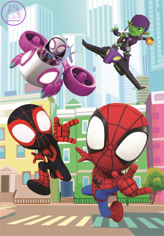 CLEMENTONI Puzzle Marvel: Spidey a jeho úžasní přátelé MAXI 60 dílků CLEMENTONI Puzzle Marvel: Spidey a jeho úžasní přátelé MAXI 60 dílků