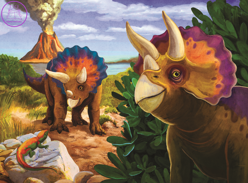 TREFL Puzzle Svět dinosaurů: Triceratops 20 dílků TREFL Puzzle Svět dinosaurů: Triceratops 20 dílků