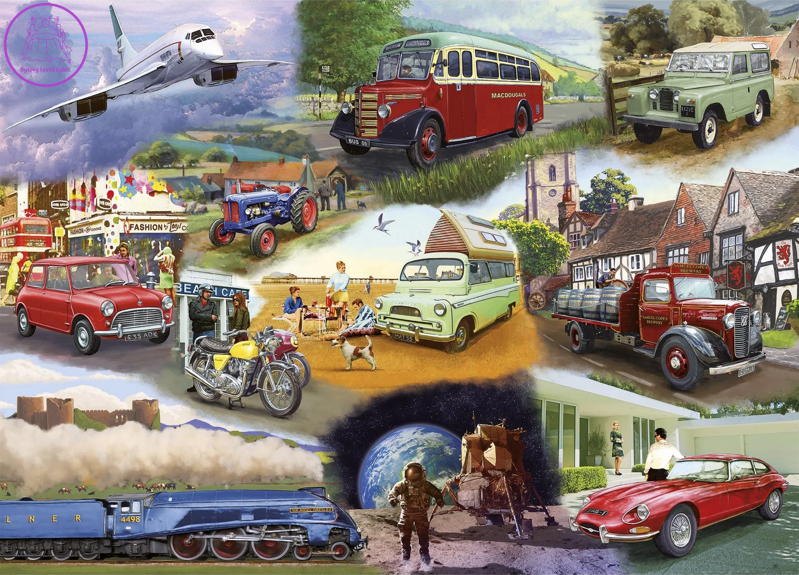 GIBSONS Puzzle Skládáme spolu: Dopravní prostředky 24 dílků GIBSONS Puzzle Skládáme spolu: Dopravní prostředky 24 dílků