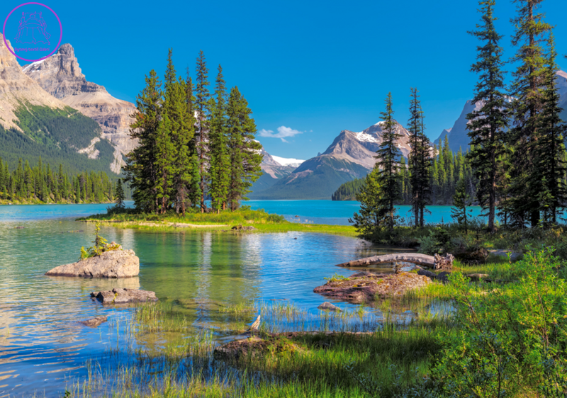 CASTORLAND Puzzle Jezero Maligne, Kanada 500 dílků CASTORLAND Puzzle Jezero Maligne, Kanada 500 dílků