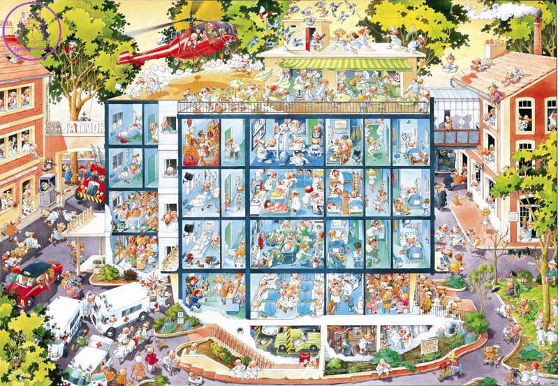 HEYE Puzzle Pohotovost 2000 dílků HEYE Puzzle Pohotovost 2000 dílků