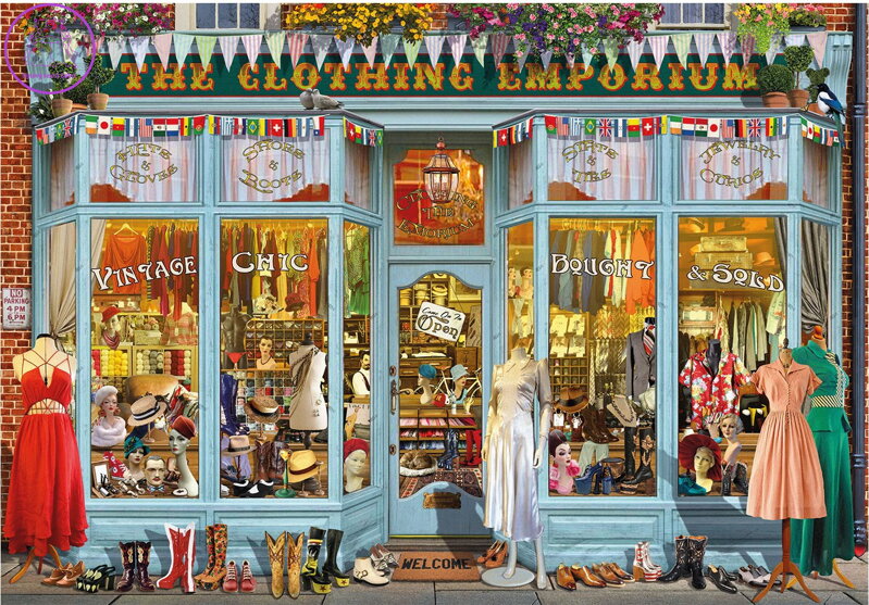 DINO Puzzle Butik 3000 dílků DINO Puzzle Butik 3000 dílků