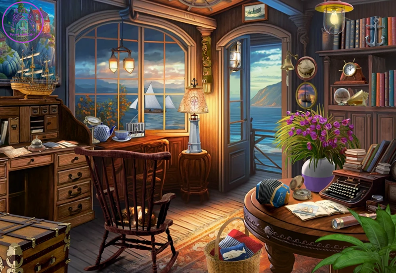 CASTORLAND Puzzle Domov námořníka 1000 dílků CASTORLAND Puzzle Domov námořníka 1000 dílků