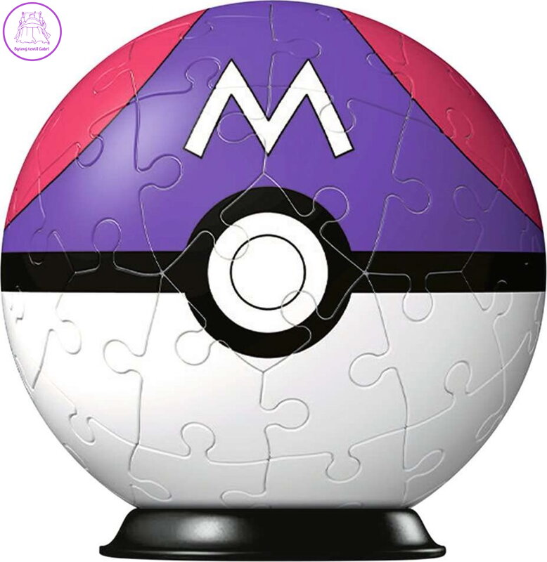 RAVENSBURGER Puzzleball Pokémon: Masterball 54 dílků RAVENSBURGER Puzzleball Pokémon: Masterball 54 dílků